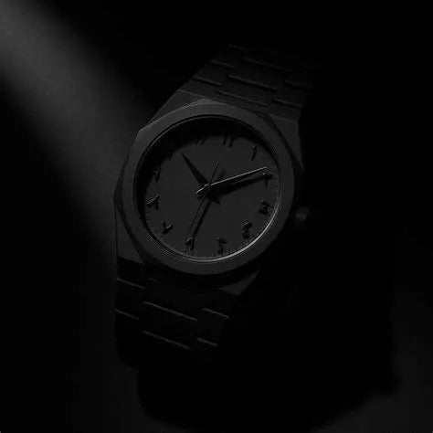 Black Arabic Aura Fiber Watch {TOP QUALITY}