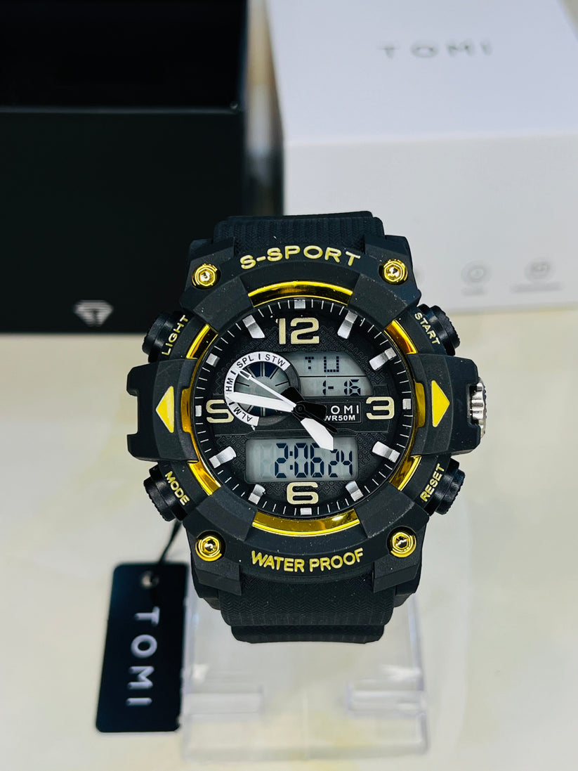 TOMI T-231 Men's Sports Watch Military Sports Watch