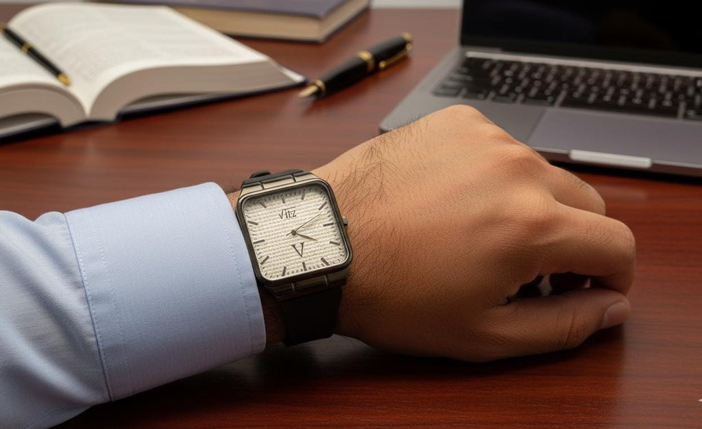 Vitz Square Dial Wrist Watch