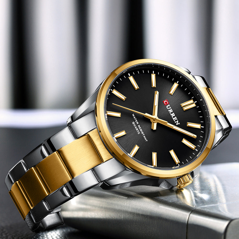 Curren Classic Two-Tone Business Quartz Watch for Men