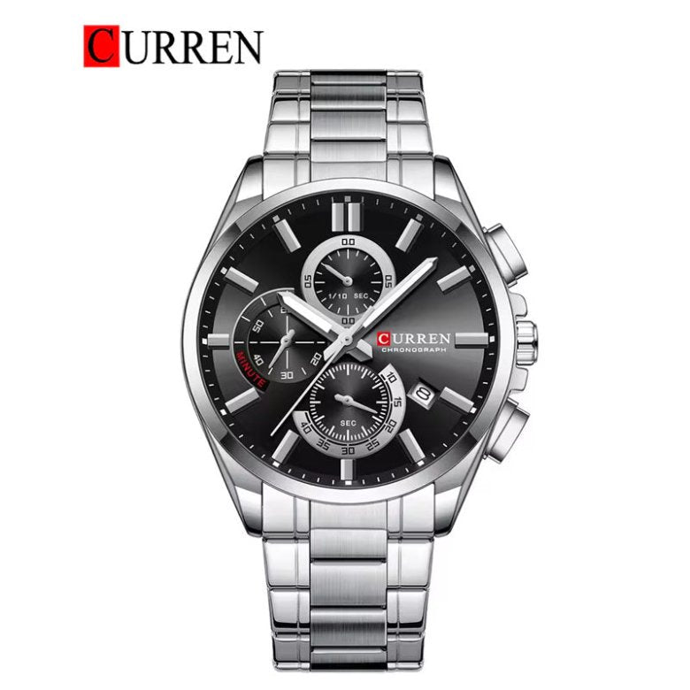 Curren Titan Chronograph Stainless Steal