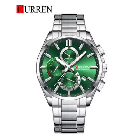 Curren Titan Chronograph Stainless Steal