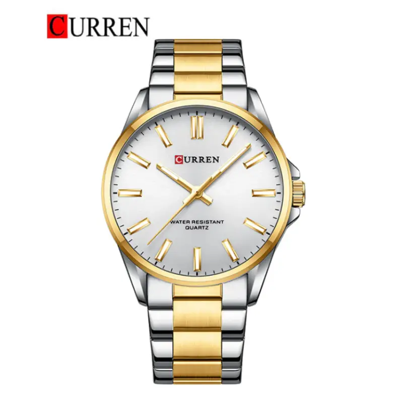 Curren Classic Two-Tone Business Quartz Watch for Men