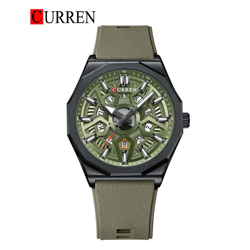 Curren HexaSport Skeleton Dial Watch