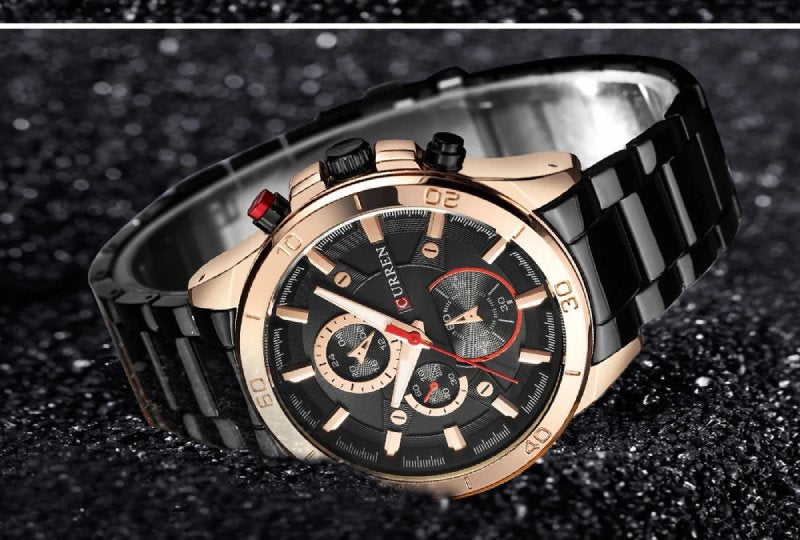 CURREN 8275 Men's Stainless Steel Watch
