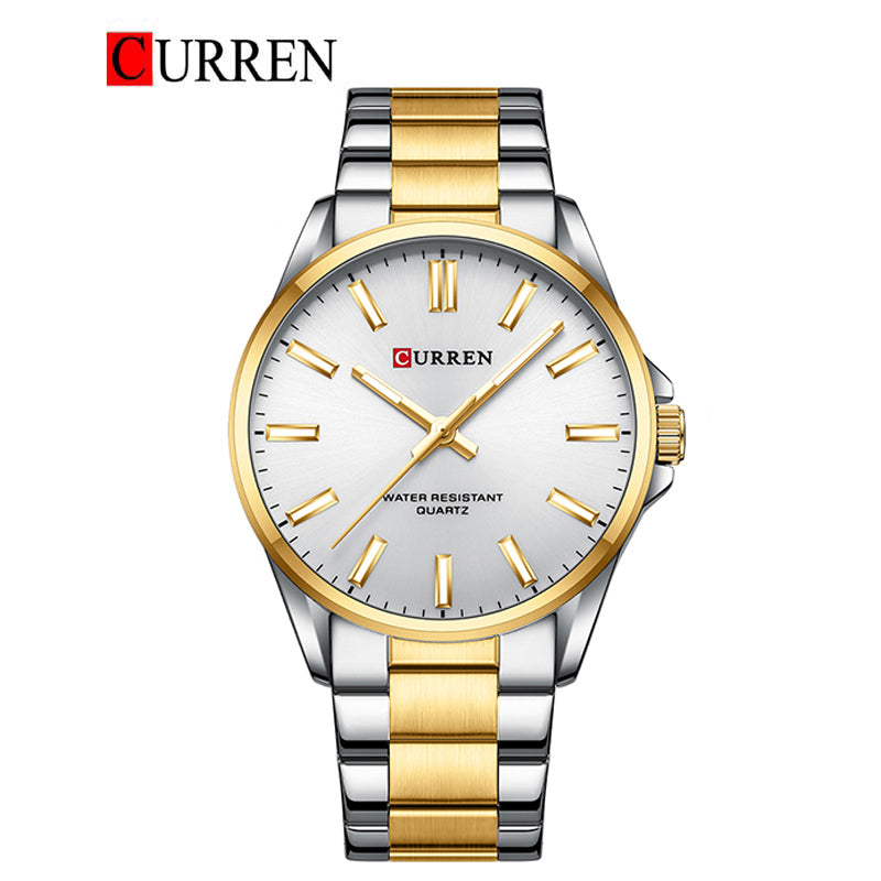 Curren Classic Two-Tone Business Quartz Watch for Men
