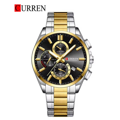 Curren Titan Chronograph Stainless Steal