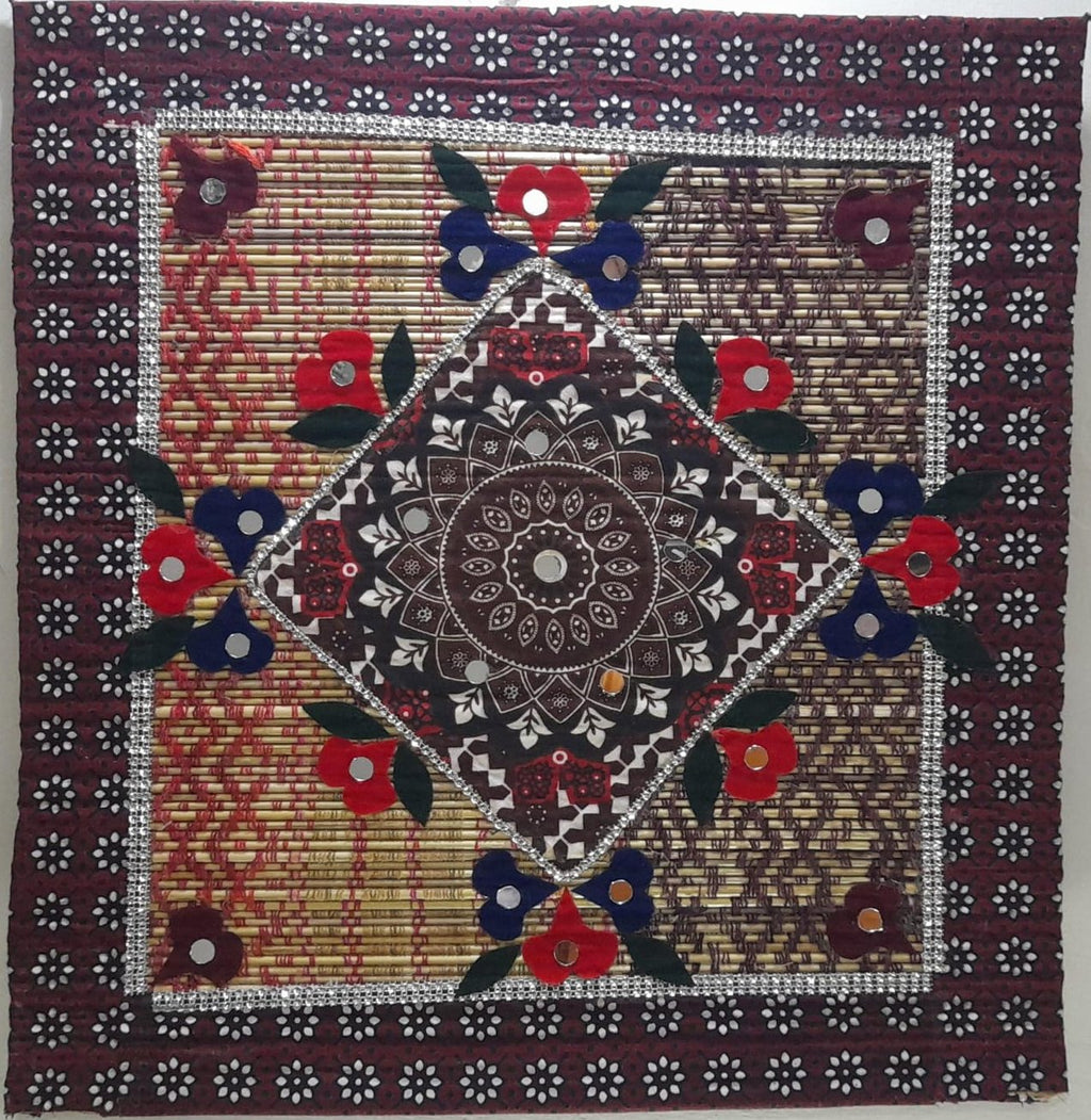 Sindhi Handmade Wall Hanging / Ralli Patchwork