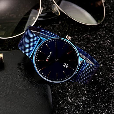 CURREN 8302 Men's Strainless Steel Watch