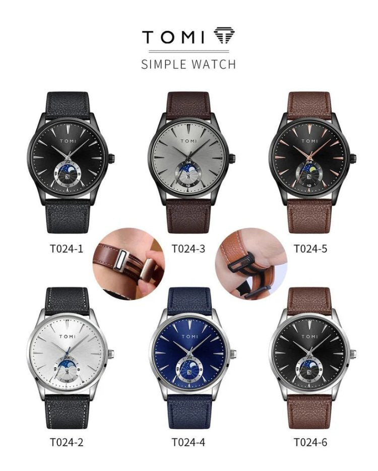 TOMI T-024 Magnet Lock Business Luxury Watch