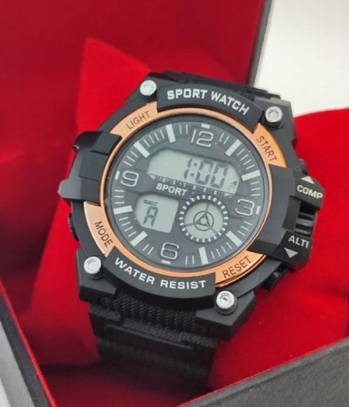 Yitong Multi-Color LED Sports Watch – 6 Light Modes, Date, Day, Alarm & Stopwatch