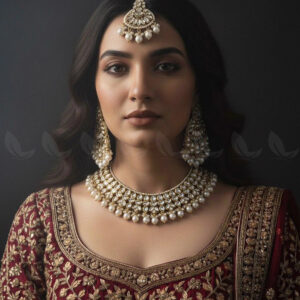 Eminet Braod Gilded Necklace Set