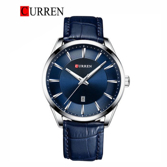 CURREN 8365 Men's Leather Straps Watch - Image 3